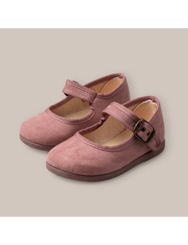 Merceditas rosa empolvado